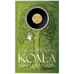 Pre-Owned 2014 Australian Koala 'Mini' 0.5g Gold Coin