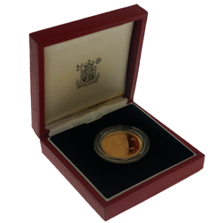 Pre-Owned 1981 Hong Kong Year of the Cockerel $1000 Proof Gold Coin
