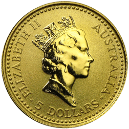 Pre-Owned Australian Kangaroo 1/20oz Gold Coin - Mixed Dates