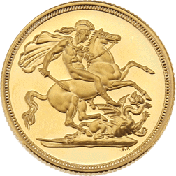 Proof Full Sovereign Gold Coin – 2003 – 2004