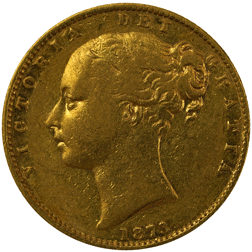 Pre-Owned 1873 London Mint DN.9 Victorian 