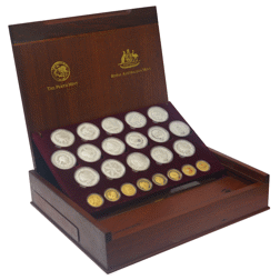 Pre-Owned 2000 Australian Sydney Olympic Proof Gold and Silver 24-Coin Collection