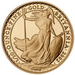 Pre-Owned 2002 UK Britannia 1/10oz Proof Gold Coin