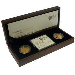 Pre-Owned 1908 - 2008 UK 4th Olympiad London £2 Proof Gold 2-Coin Set