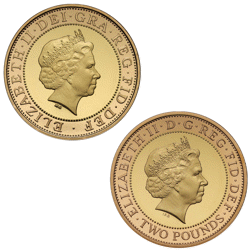 Pre-Owned 1908 - 2008 UK 4th Olympiad London £2 Proof Gold 2-Coin Set