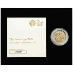 Pre-Owned 2020 UK Full Sovereign Brilliant Uncirculated Gold Coin