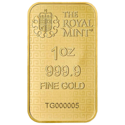Pre-Owned The Royal Mint The Three Graces 1oz Gold Bar