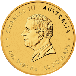 2025 Australian Lunar Snake 1/4oz Gold Coin