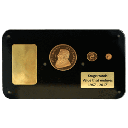 Pre-Owned South Africa 2017 Krugerrand Proof Gold 3-Coin Set
