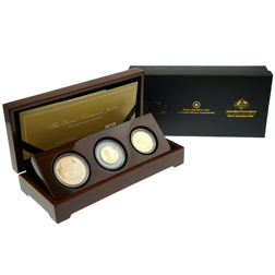 Pre-Owned 2012 UK Queen’s Diamond Jubilee Royal Proof Gold 3-Coin Set