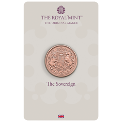 Pre-Owned 2022 UK Memorial Full Sovereign Gold Coin - Carded