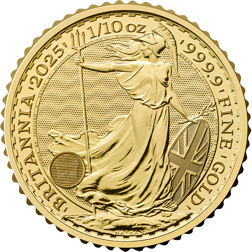 2025 UK Britannia 1/10oz Gold Coin