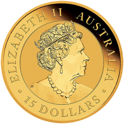 Pre-Owned Australian Kookaburra 1/10oz Gold Coin - Mixed Dates