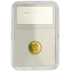 Pre-Owned 1984 Isle of Man Angel 1/10oz Proof Gold Coin