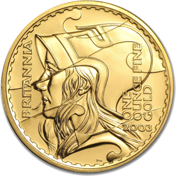 Pre-Owned 2003 UK Britannia 1oz Gold Coin