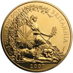 Pre-Owned 2007 UK Britannia 1oz Gold Coin