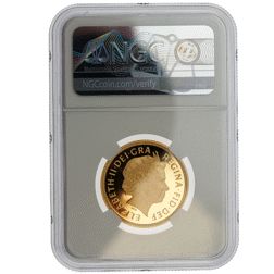 Pre-Owned 2007 UK Double Sovereign Proof Gold Coin NGC Graded PF69
