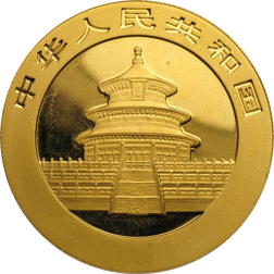 Pre-Owned Chinese Panda 1oz Gold Coin - Mixed Dates