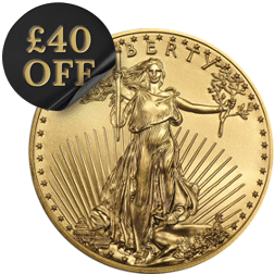 Pre-Owned USA Eagle 1oz Gold Coin - Mixed Dates