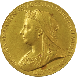 Pre-Owned 1897 Queen Victoria Jubilee Gold Medal