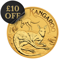 2025 Australian Kangaroo 1/4oz Gold Coin