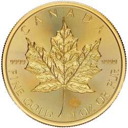 2025 Canadian Maple 1oz Gold Coin