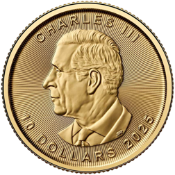 2025 Canadian Maple 1/4oz Gold Coin