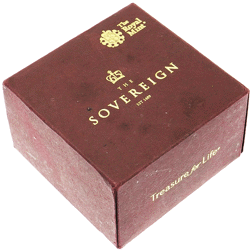 Pre-Owned 2018 UK Full Sovereign Proof Gold Coin - Damaged Outer Box