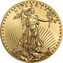 Pre-Owned USA Eagle 1/10oz Gold Coin - Mixed Dates