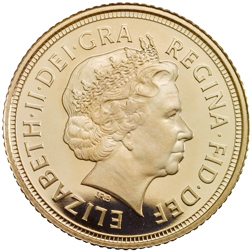 Pre-Owned 2006 UK Full Sovereign Proof Gold Coin - Missing Outer Box