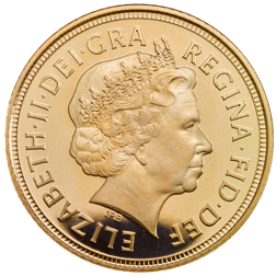 Pre-Owned 2006 UK Full Sovereign Proof Gold Coin - Missing Outer Box