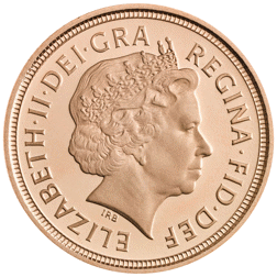 Pre-Owned 2011 UK Half Sovereign Proof Gold Coin - Missing Outer Box