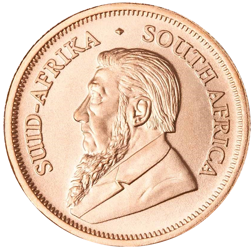 2025 South African Krugerrand 1/10oz Gold Coin