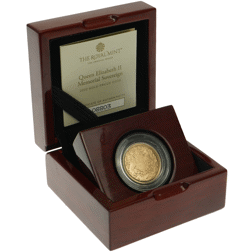 Pre-Owned 2022 Memorial Full Sovereign Proof Gold Coin - Missing Outer Box