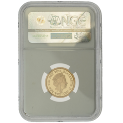 Pre-Owned 2017 UK Full Sovereign Piedfort Proof Gold Coin - NGC Graded PF70 - 2817587-007