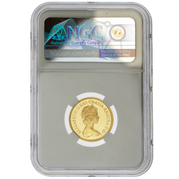 Pre-Owned 1980 UK Sovereign Proof Gold Coin - NGC Graded PF69 Ultra Cameo - 6671345-018