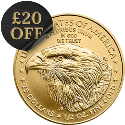 2025 USA Eagle 1/2oz Gold Coin