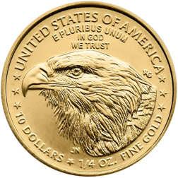 2025 USA Eagle 1/4oz Gold Coin