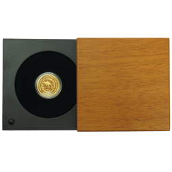 Pre-Owned 2014 Australian Kangaroo 25th Anniversary 1/4oz Proof Gold Coin