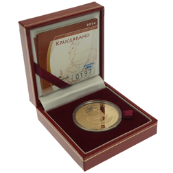 Pre-Owned 2014 South African Krugerrand 1oz Proof Gold Coin