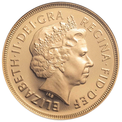 Pre-Owned 2002 UK Full Sovereign Gold Coin