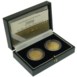 Pre-Owned 2006 UK Brunel The Man and His Achievements £2 Proof Gold 2-Coin Set