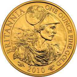 Pre-Owned 2010 UK Britannia 1oz Gold Coin