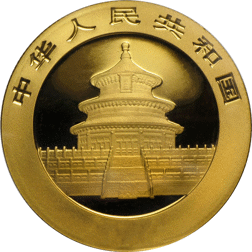 Pre-Owned Chinese Panda 1/10oz Gold Coin - Mixed Dates