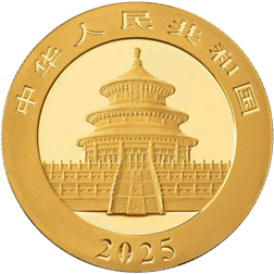 2025 Chinese Panda 8g Gold Coin