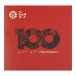 Pre-Owned 2019 UK Remembrance Day £5 Proof Gold Coin