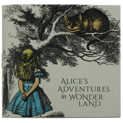 Pre-Owned UK 2021 Alice’s Adventures in Wonderland 1oz Proof Gold Coin