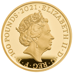 Pre-Owned UK 2021 Little Miss Sunshine - 50th Anniversary of Mr. Men 1oz Proof Gold Coin