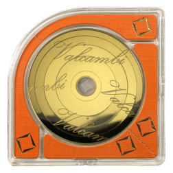 Pre-Owned 2015 Cook Islands Valcambi Armillary 1oz Gold Coin