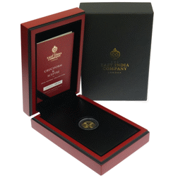 Pre-Owned 2024 St Helena East India Company Half Guinea Proof Gold Coin